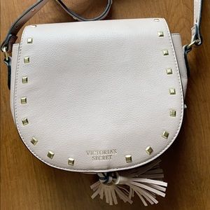 Victoria secret light pink studded purse